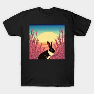 Just A Cute Black Havana Rabbit T-Shirt